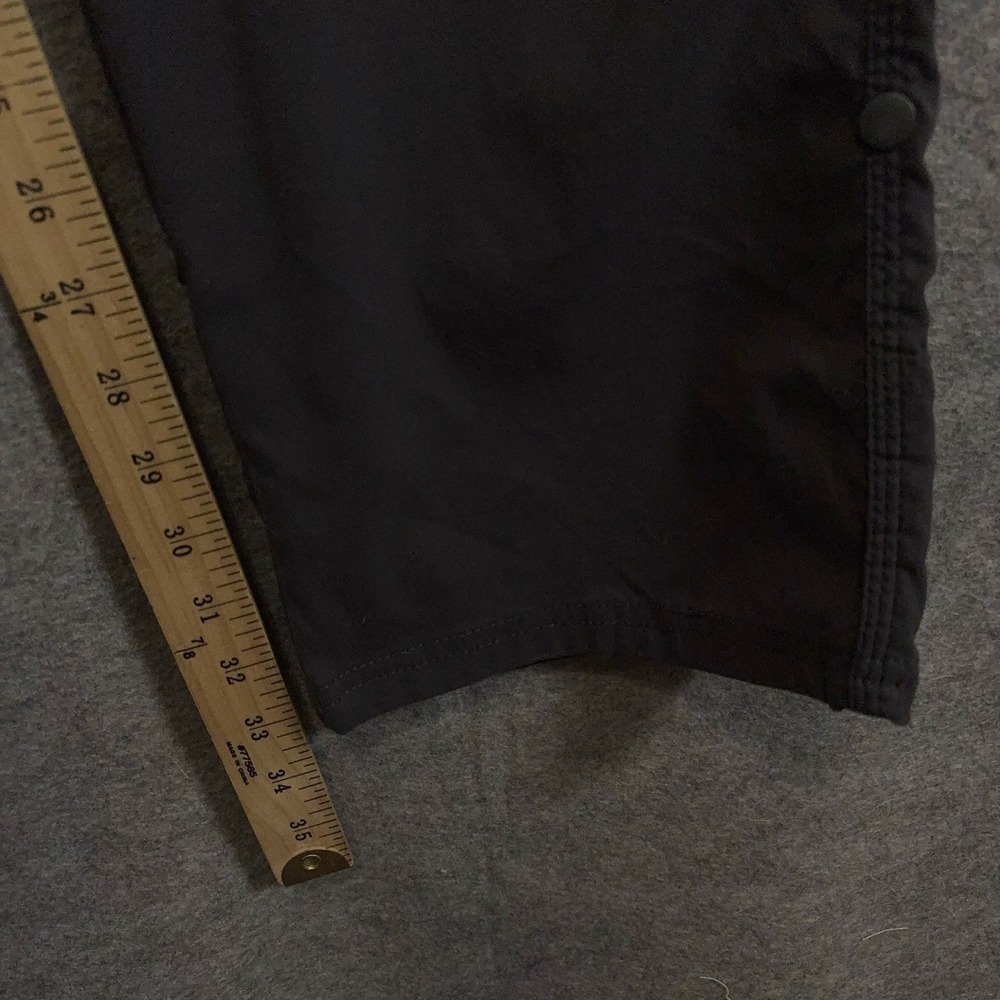 Prana Stretch Zion Relaxed Pants Mens 32x33 Gray 2-Way Stretch Hiking -SIZE NOTE - Picture 5 of 7
